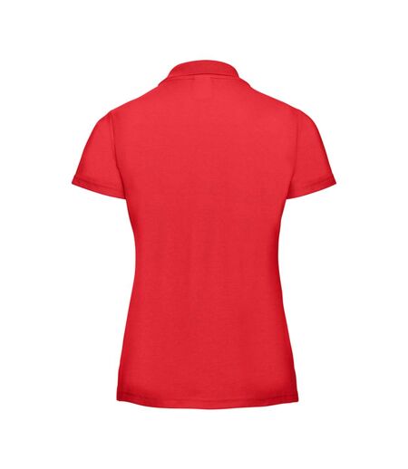 Polo Classic Femme Rouge Vif Russell
