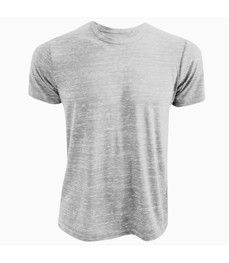 Canvas Unisex Poly-Cotton Short Sleeve T-Shirt (White Marble) - UTBC3167