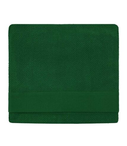 Furn Textured Bath Towel (Dark Green) (One Size) - UTRV2756