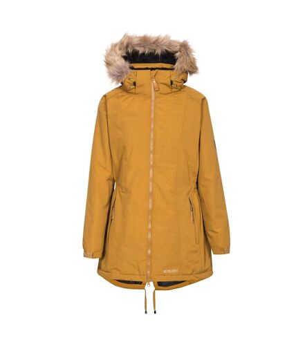 Parka celebrity femme jaune foncé Trespass