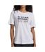 T-shirt blanc femme g-star raw originals label-1