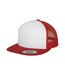 Casquette trucker adulte rouge / blanc Flexfit-3