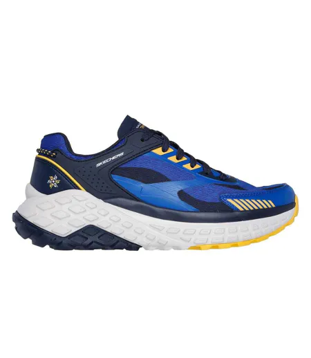 Baskets Monsterevo Homme Bleu Skechers