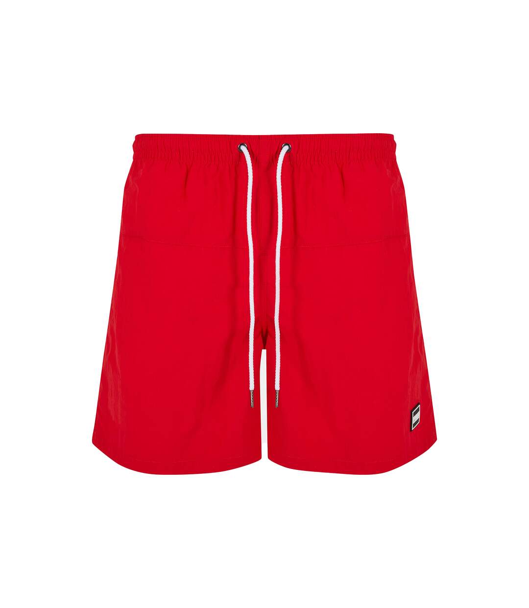 Short De Bain Motif/style Bloc Homme Rouge Vif Urban Classics-2
