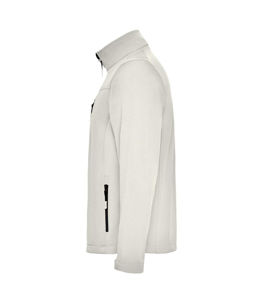 Veste softshell antartida homme blanc cassé Roly