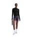 Womens/ladies Universa Dri-fit Base Layer Top Black Anthracite Smoke Grey Nike-1