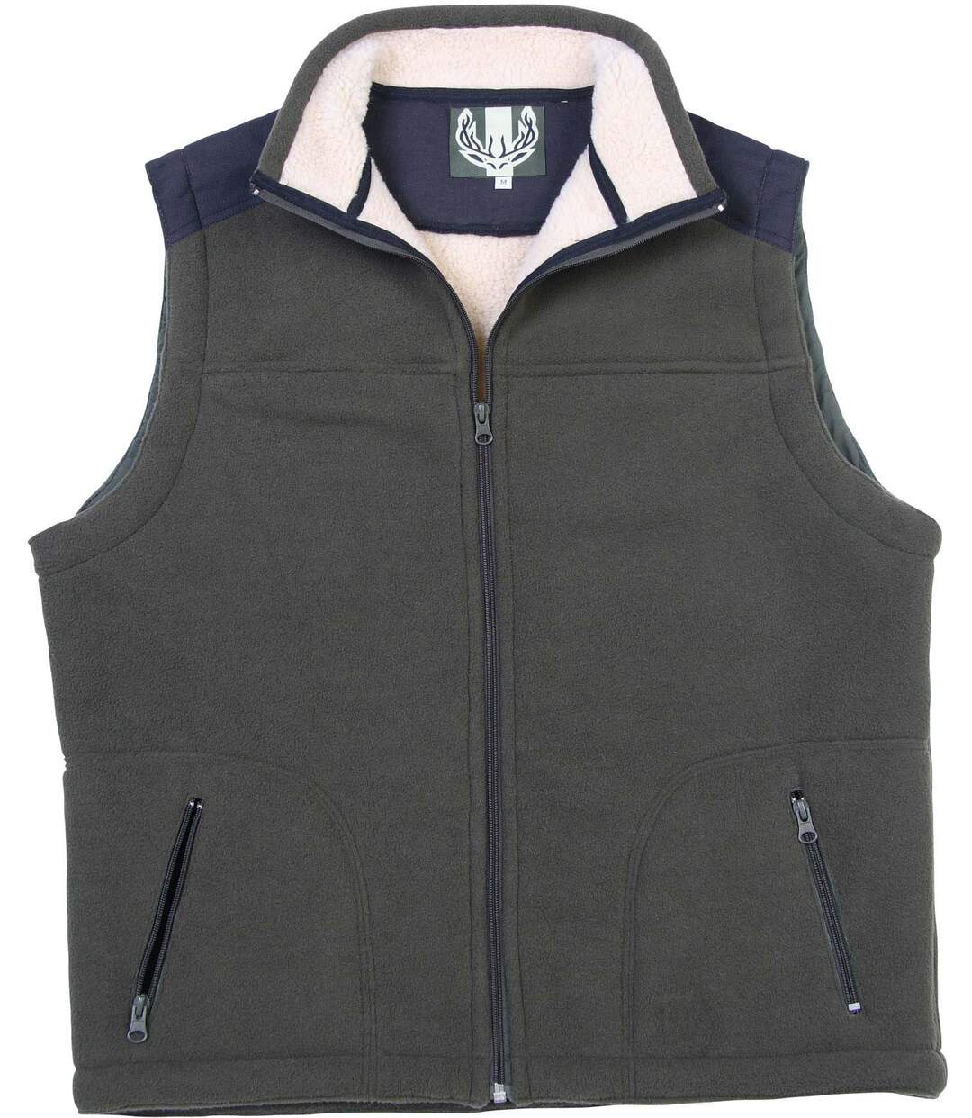 Gilet sans manches en polaire contre collé 623301U001 - MD-1