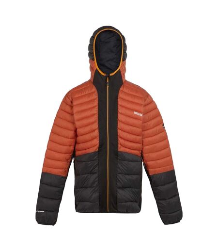 Doudoune Matelassée Leedre Homme Ocre Rouge Noir Regatta