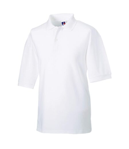 Polo classic homme blanc Russell