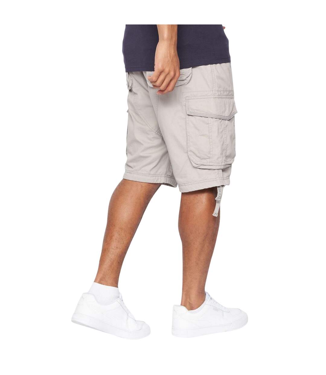 Short À Poches Jamstar Homme Gris Crosshatch-3