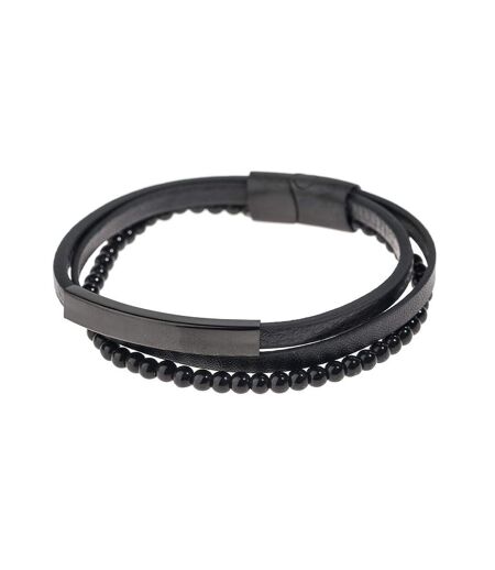 Bracelet noir geographical norway 315106 - taille unique