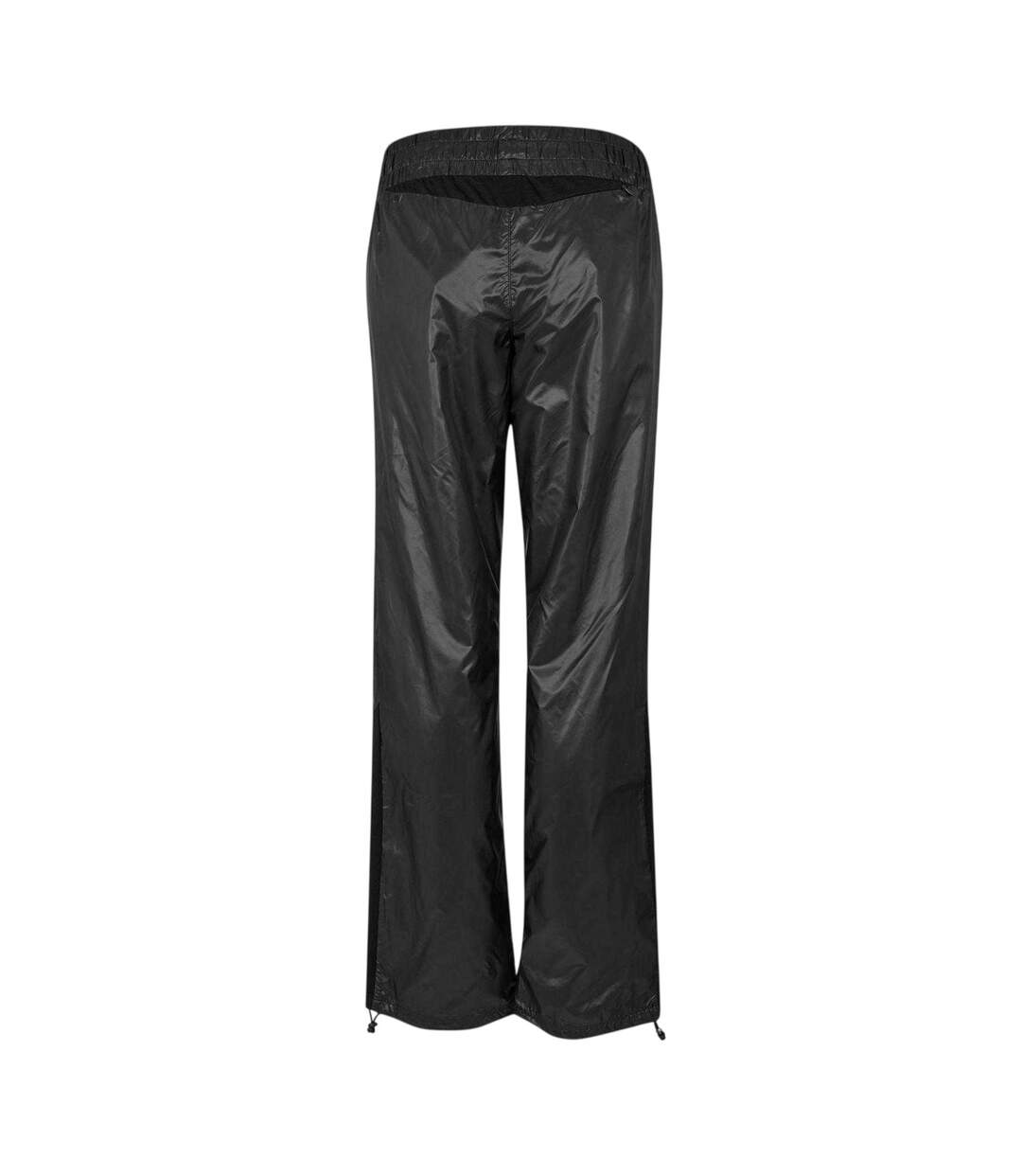 Womens/ladies Fleece Lined Jogging Bottoms Black Puma-3