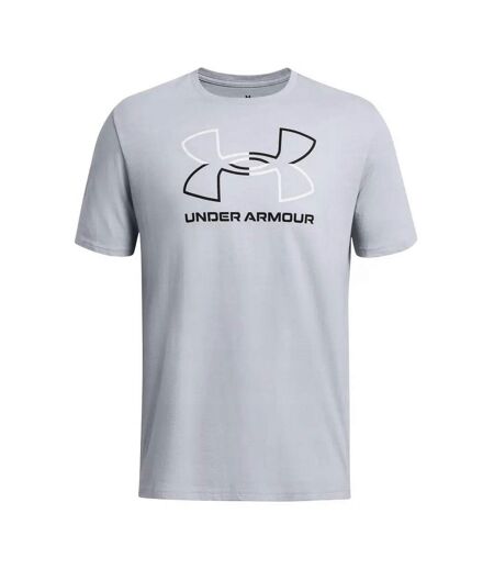 T-shirt Manches Courtes Foundation Homme Gris Under Armour