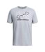 T-shirt Manches Courtes Foundation Homme Gris Under Armour-2
