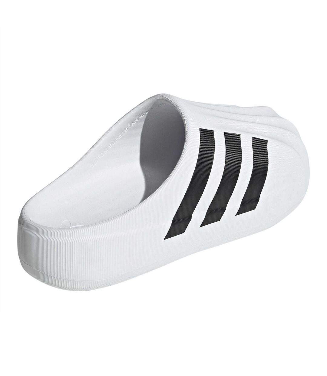 Mens Originals Superstar Eva Flat Mule Slippers White Adidas-2