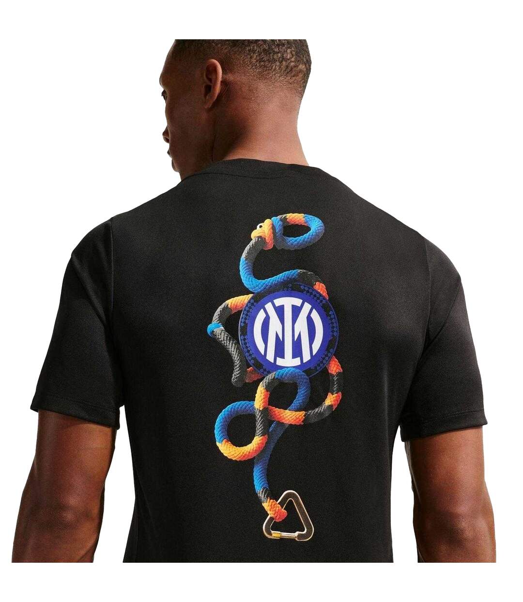 Maillot De Foot Motif/style Nike 25/26 Homme Noir Orange FC Inter MIlan-4