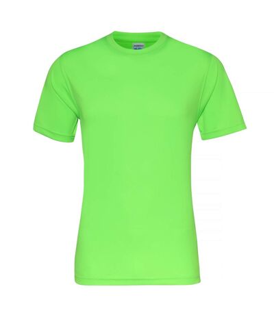 AWDis Just Cool Mens Smooth Short Sleeve T-Shirt (Electric Green)