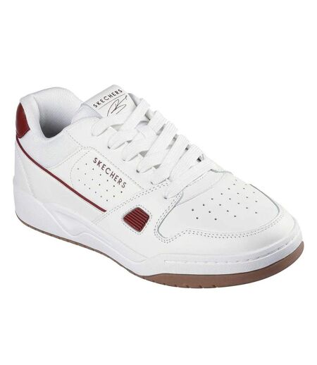 Baskets Harry Kane Collab Homme Blanc Bordeaux Skechers