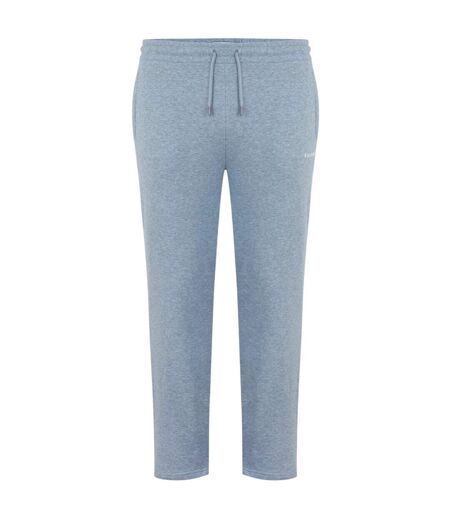 Mens Fleece Joggers Heather Grey Firetrap