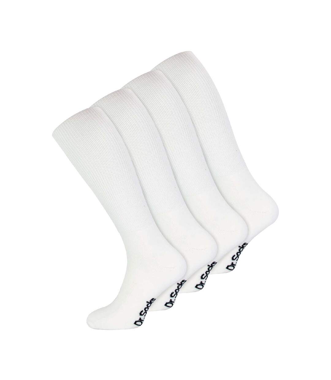 Dr. Socks - Chaussettes Diabetiques Longues Extra Large Bambou | Homme et Femme-1
