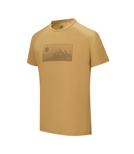 Mens Tech Ii Moon Mountain T-shirt Wood Brown Dare 2B