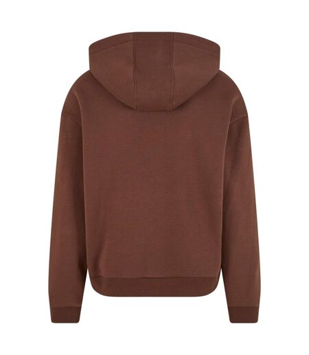 Sweat À Capuche Homme Marron Foncé Build Your Brand
