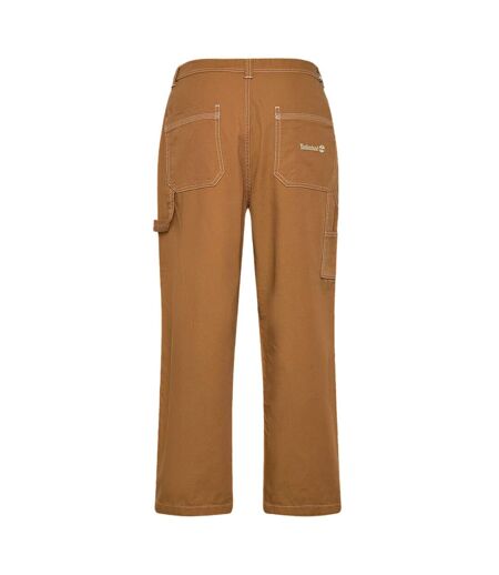 Mens Canvas Straight Trousers Golden Wheat Timberland
