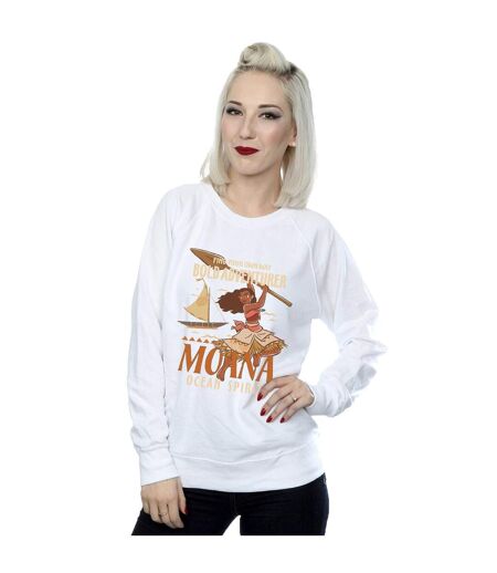 Disney Sweatshirt Moana Find Your Own Way - Femmes/Dames (Blanc) - UTBI29439