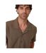 Chemise Manches Courtes Antti Homme Kaki Threadbare-4