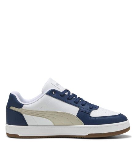Mens Caven 2.0 Logo Trainers White Blue Gum Puma