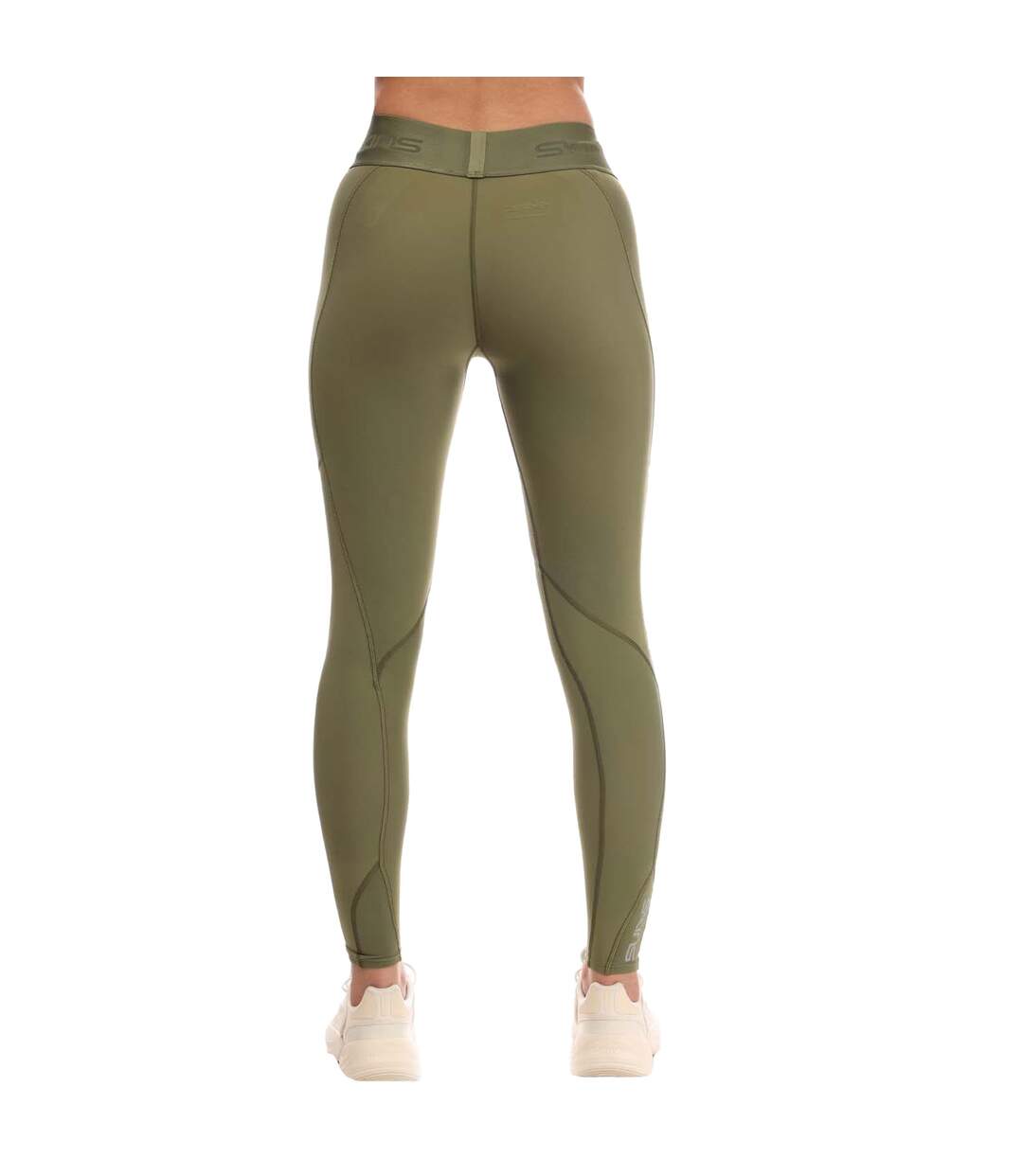 Legging Series-3 Femme Vert Kaki Skins-2