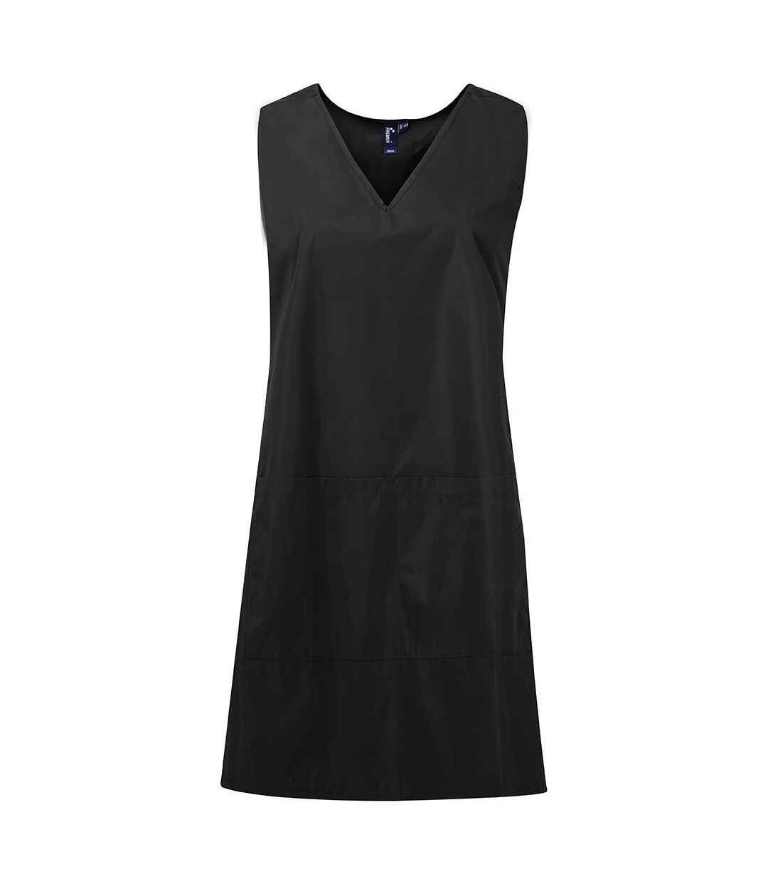 Unisex adult waterproof tunic s-m black Premier-1