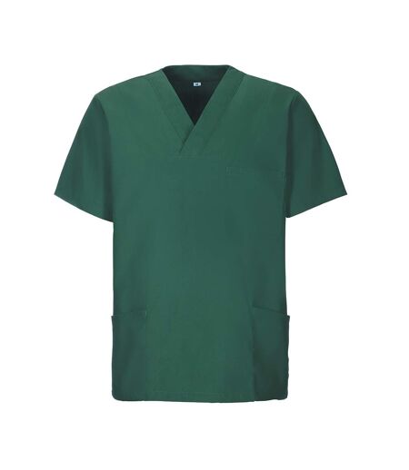 Unisex Adult Work Tunic Bottle Green Exner