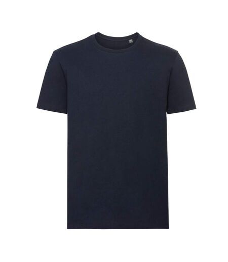 T-shirt Homme Bleu Marine Français Russell Pure Organic