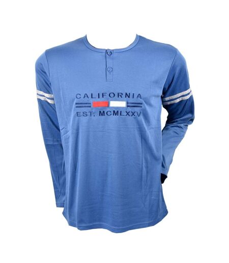 Pyjama Homme Long SWEET SECRET Z2849 CALIFORNIA BLEU