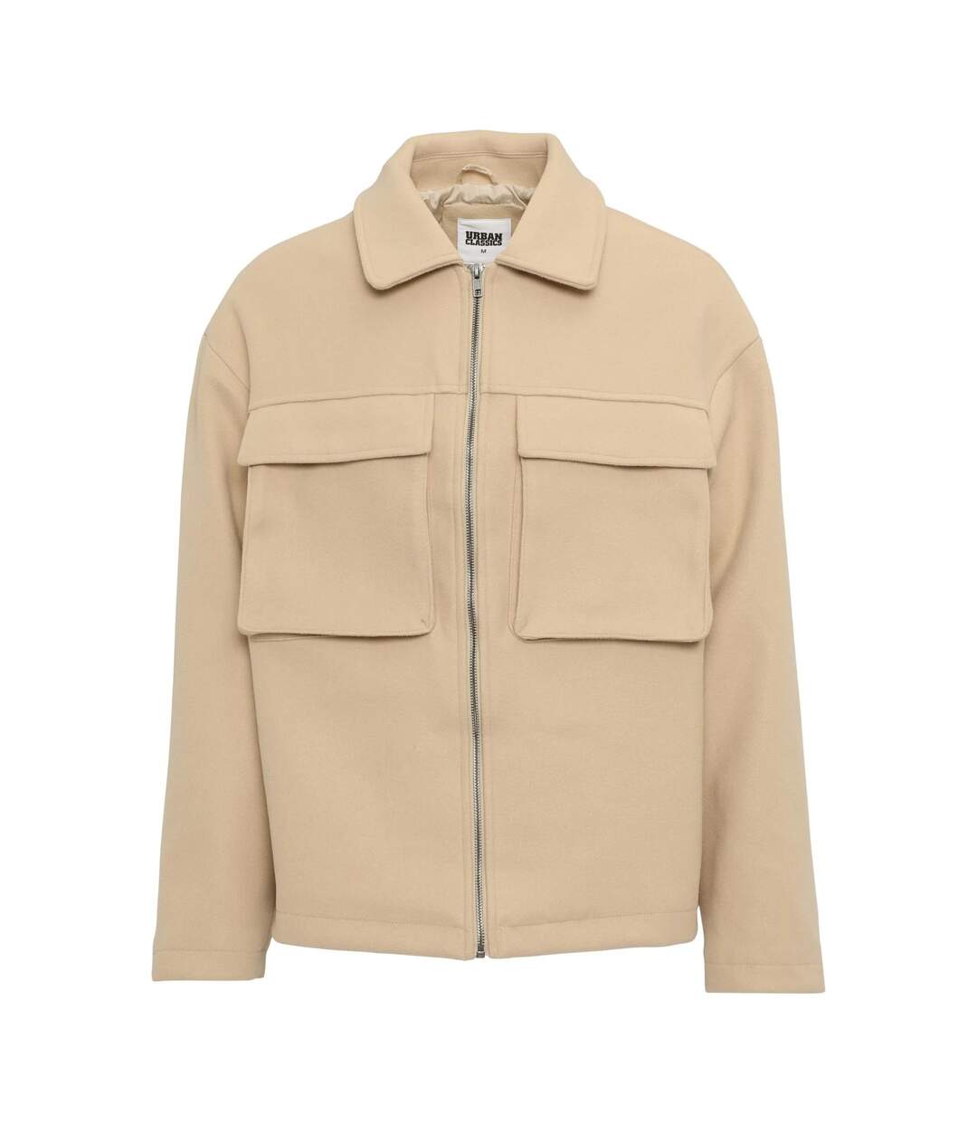 Mens Large Pocket Blouson Jacket Wet Sand Urban Classics-1