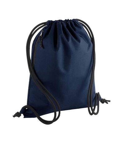 Unisex Recycled Gymsac One Size Navy Bagbase