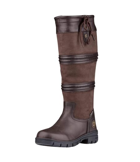 Bottines jodhpur husk adulte marron foncé Dublin