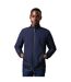 Mens short wadded blouson jacket navy Maine