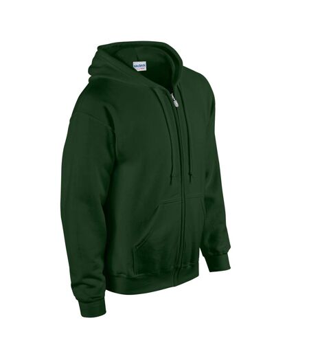 Veste À Capuche Adulte Vert Forêt Gildan