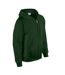 Veste À Capuche Adulte Vert Forêt Gildan-3