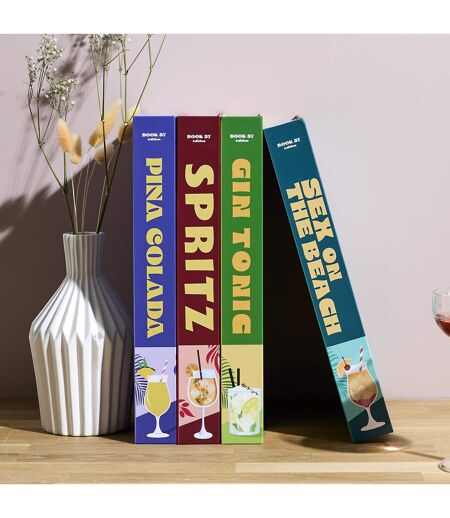 Livre de rangement collection COCKTAILS 1 pièce