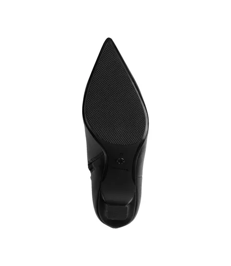 Bottine à Talon Cuir Tamaris