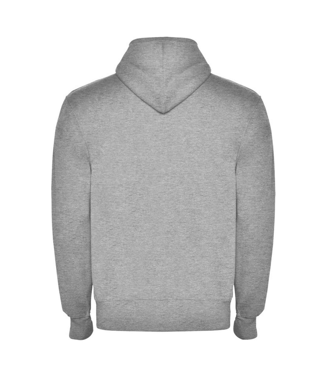 Unisex adult montblanc full zip hoodie grey marl Roly-2