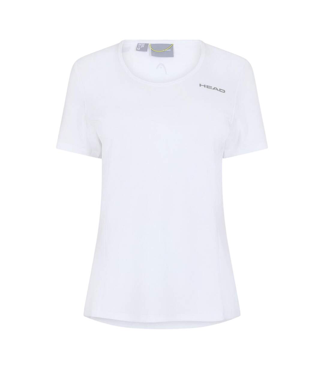Womens/ladies Technical T-shirt White Head-1