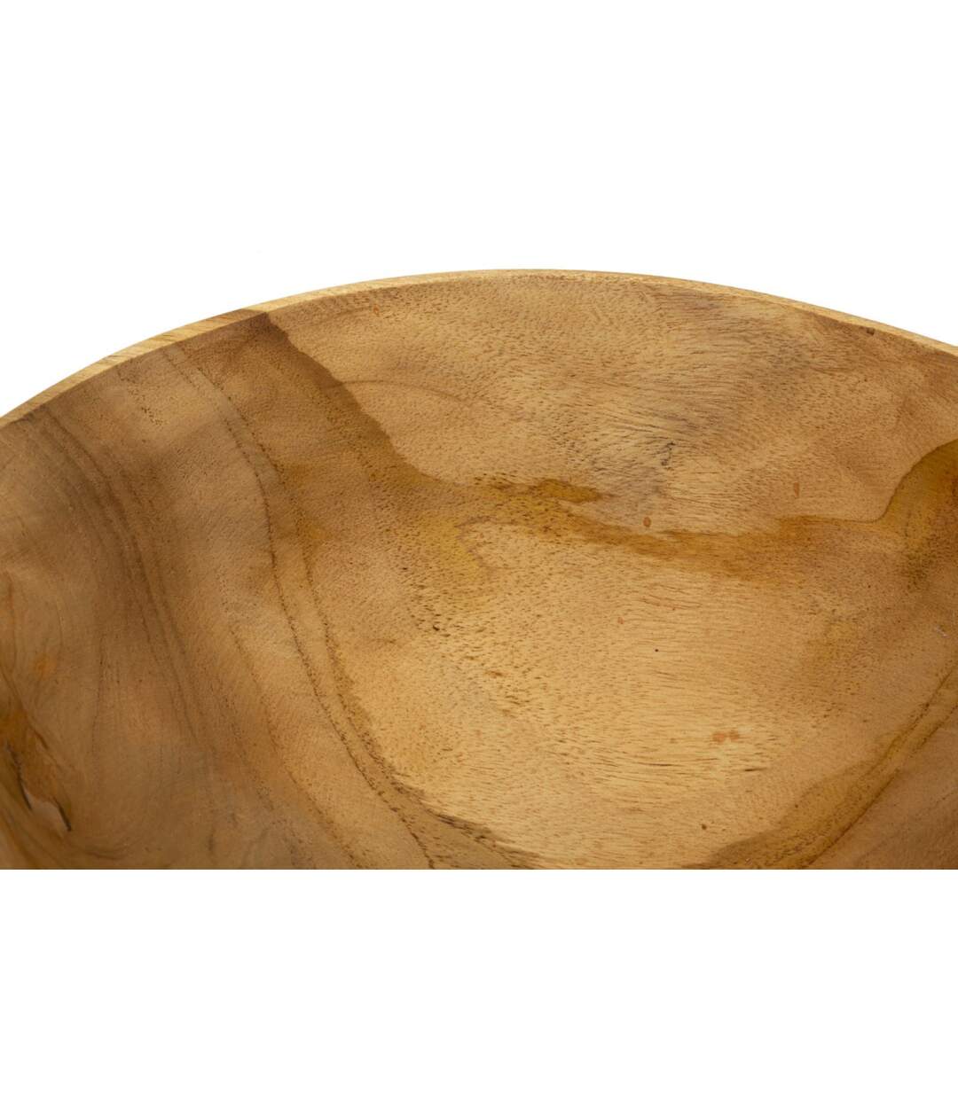 Vide-Poche en Bois Timbo 32cm Naturel-5