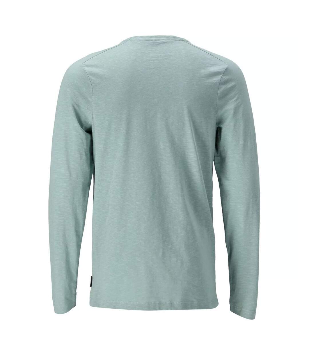 T-shirt Manches Longues Customised Homme Vieux Vert Mascot-2