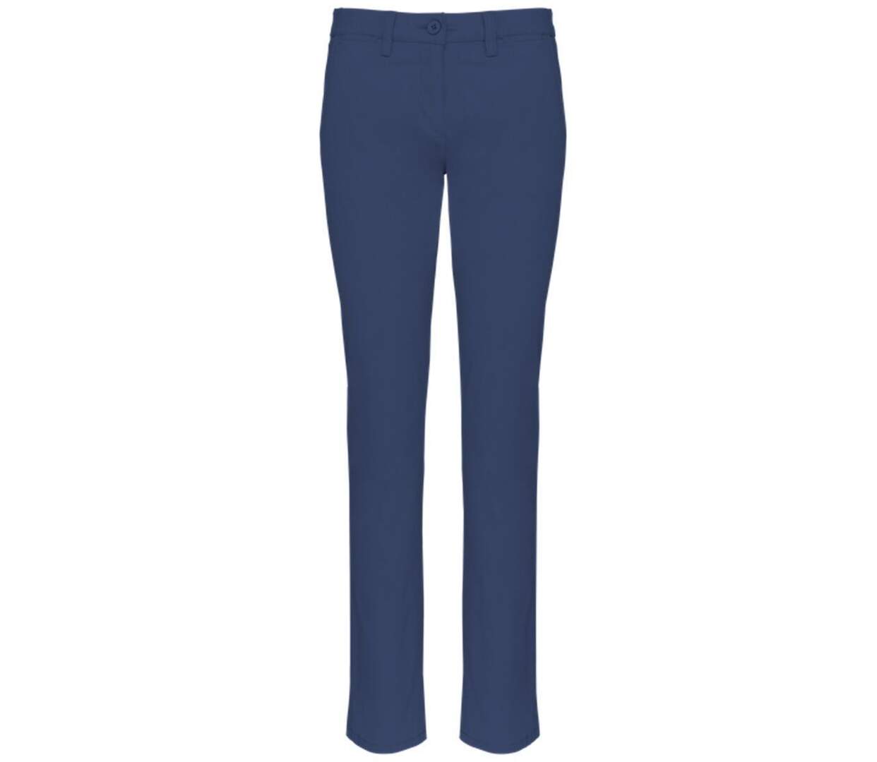 Pantalon chino - Femme - PAT741 - bleu deep-1