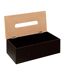 Boîte à Mouchoirs Déco Modern 25cm Charbon-2