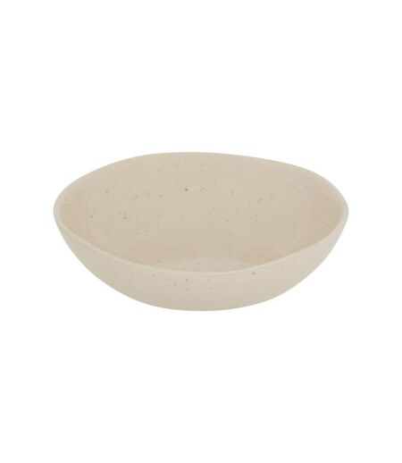 Lot de 6 Assiettes Creuses en Faïence Wonja 19cm Crème